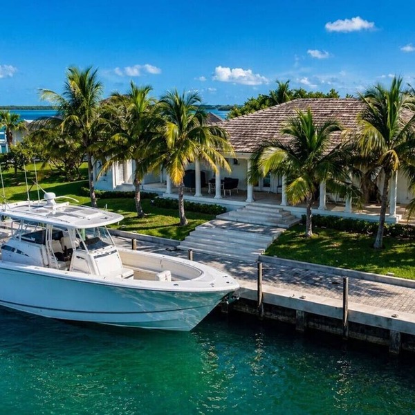 Private Island Villa w/130’ Dock | Bimini 609