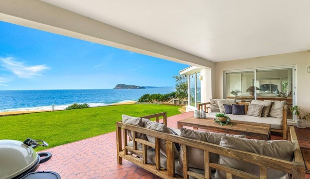 Absolute Beachfront Beauty by HolidayCo. in PEARL BEACH