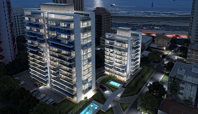 Apartamento de 2 dormitorios y medio para 5 a 100 m del mar in Punta del Este