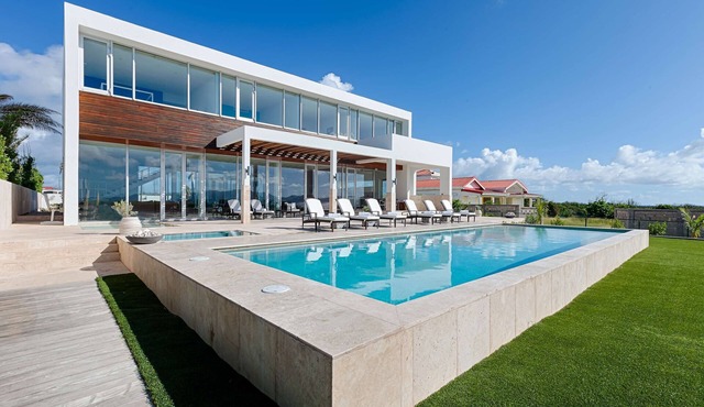 Beaches Edge – Contemporary Beachfront Estate in Lockrum, Anguilla in Blowing Point Village