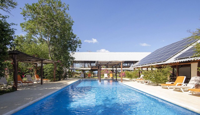 Beachfront House & Pool, 35-meter Oceanfront. Tropical Forest. Surfers' Paradise in Playa Grande