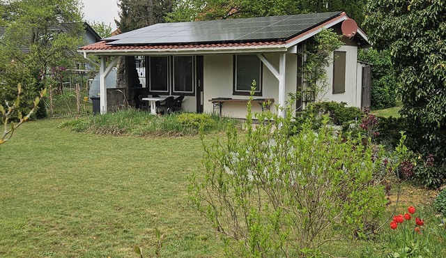 Bungalow with large sunbathing lawn on the outskirts of Berlin in Berlin