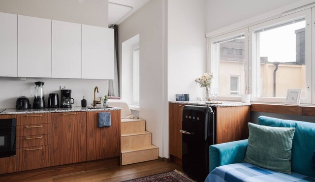 Design Top Floor Studio in Helsinki Downtown in Helsinki