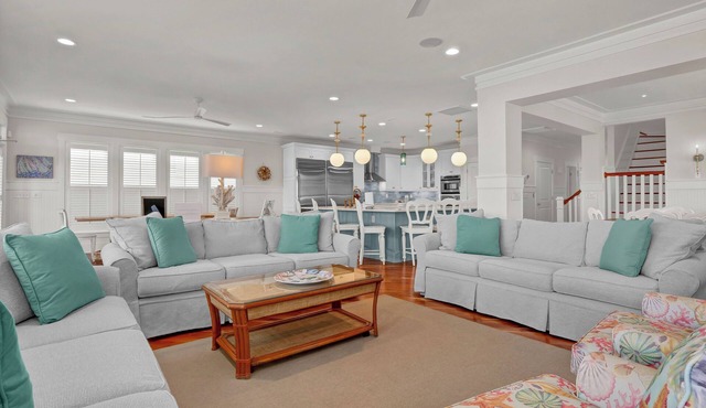 Exceptional ocean front home with pool in the heart of Wrightsville Beach in Wrightsville Beach