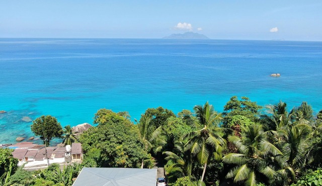 Fabulous Sea View Ground Floor Private Apartment 2 minutes walk to the beach in Seychelles