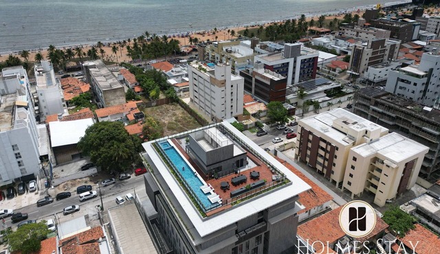 Luxury flat fully equipped at Acqua Tambau AQ2X7 in João Pessoa