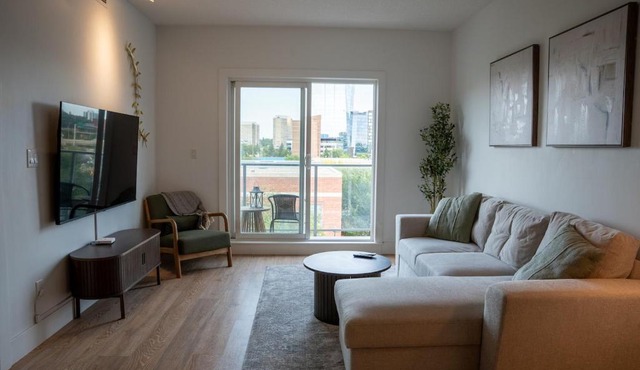 Modern Riverfront Stay at The Banks 310 in Saskatoon