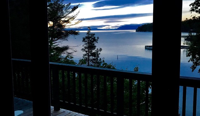 Newly remodeled waterfront home in a beautifully protected bay on Finley Point! in Polson