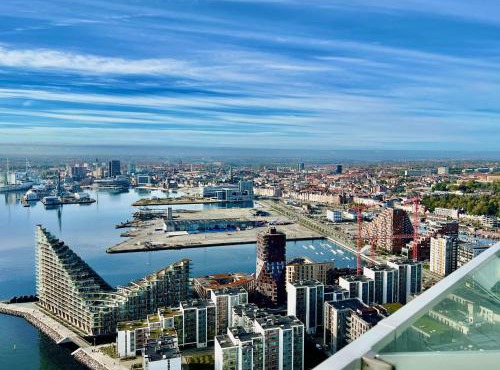 Penthouse paradise on 39th floor in Aarhus