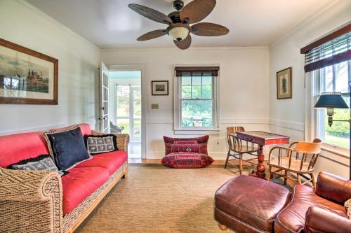 Restored 1920's Cottage on 1 Acre w/Fire Pit in Hayes