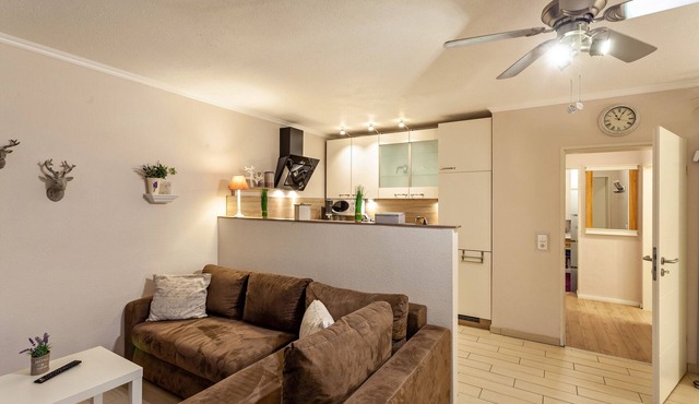Studio Apartment "Bergidyll" with Mountain View, Shared Terrace & Wi-Fi in Schmallenberg