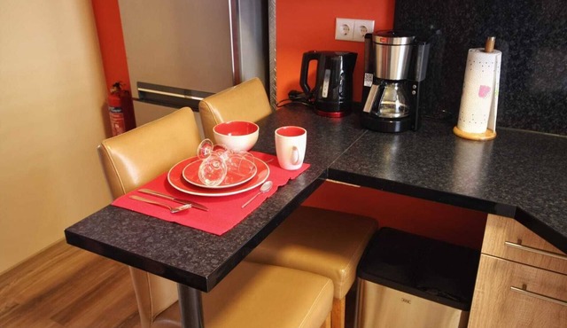 Vacation apartment for 4 max. 5 persons in Arnstadt. Wallbox 0.59 KW in Arnstadt