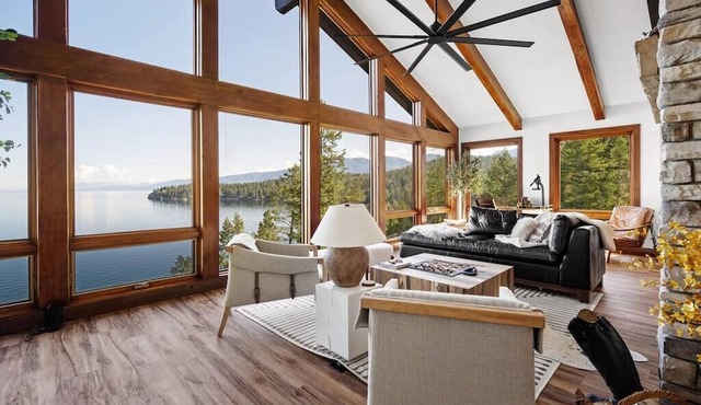 Modern Mountain Lake House - 3 bedrooms + Master Loft in Polson